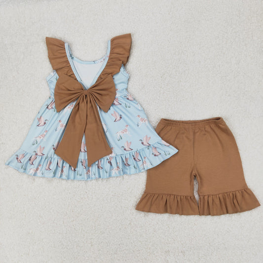 Duck sleeveless girls Set