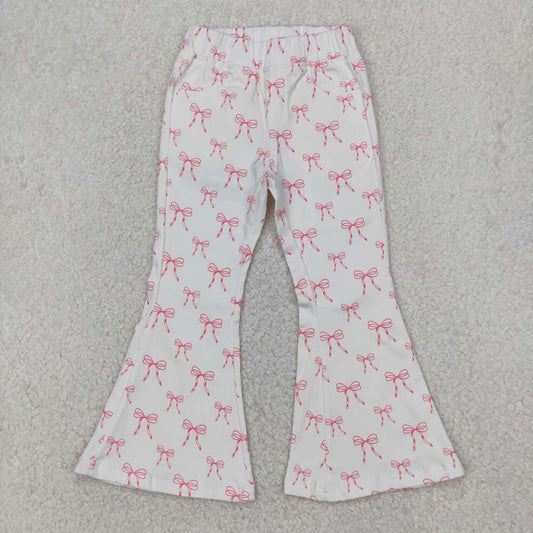 Bow print Girls Jeans