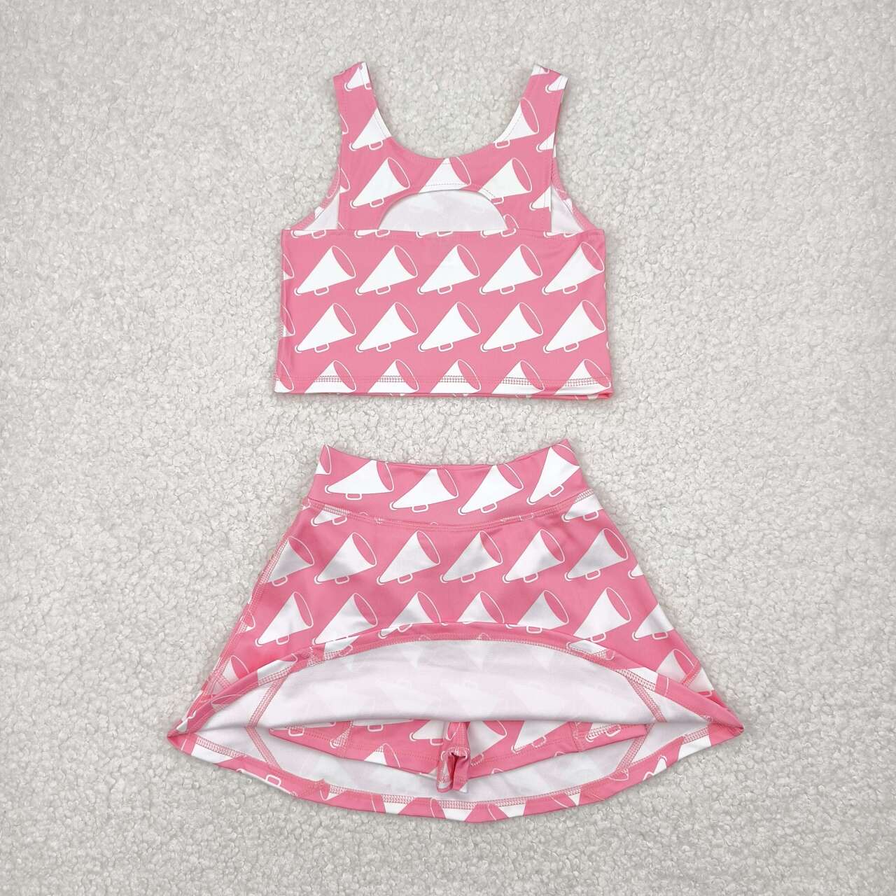 athletic Pink sleeveless girls Dress