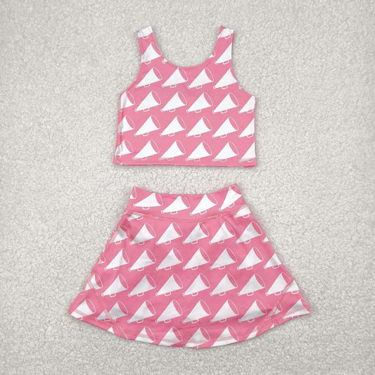 athletic Pink sleeveless girls Dress