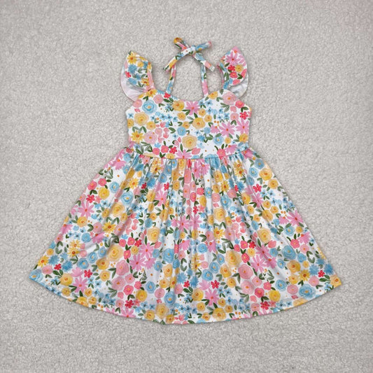colorful flowers dress