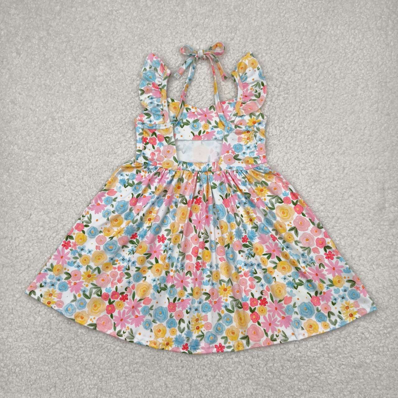 colorful flowers dress