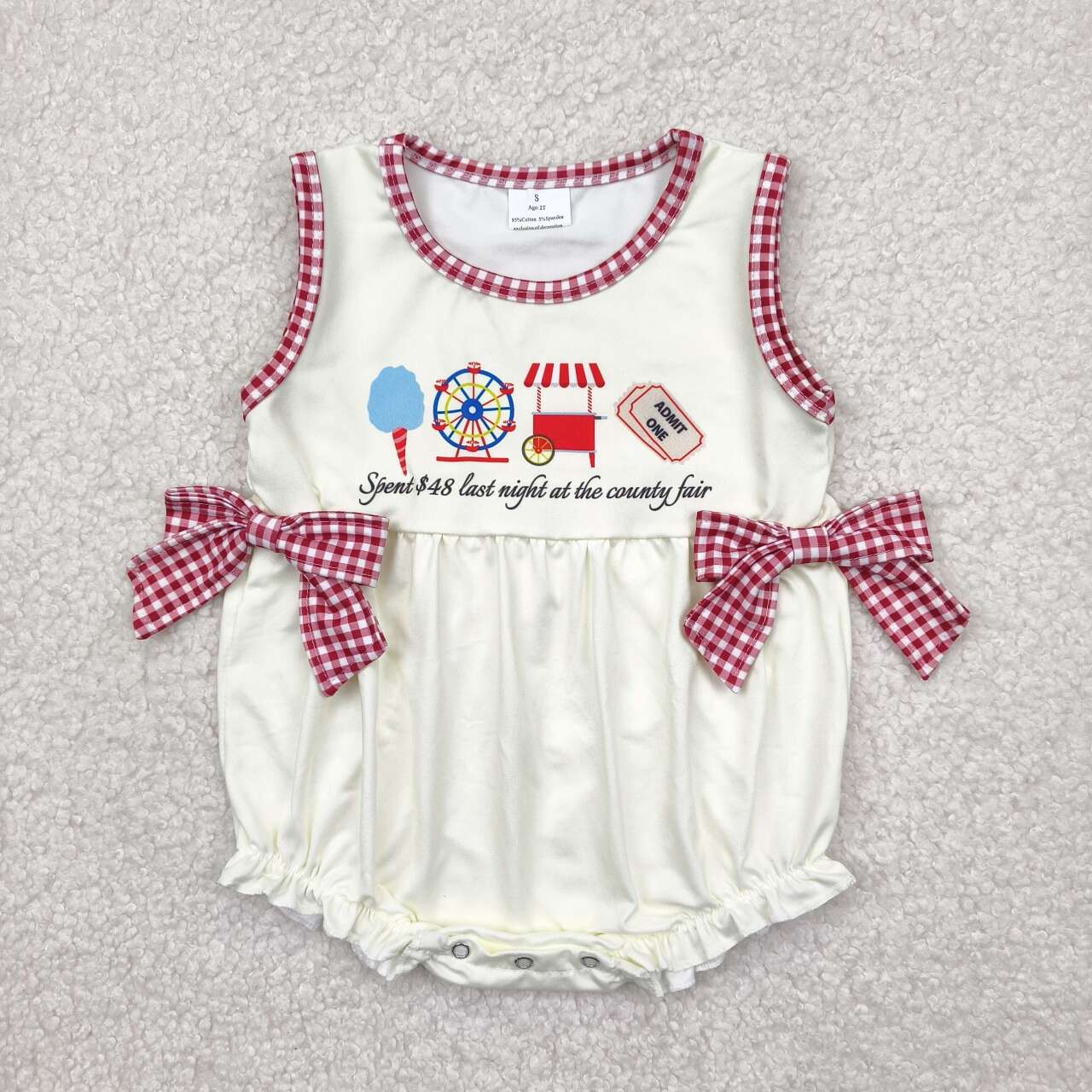 sleeveless Baby Romper