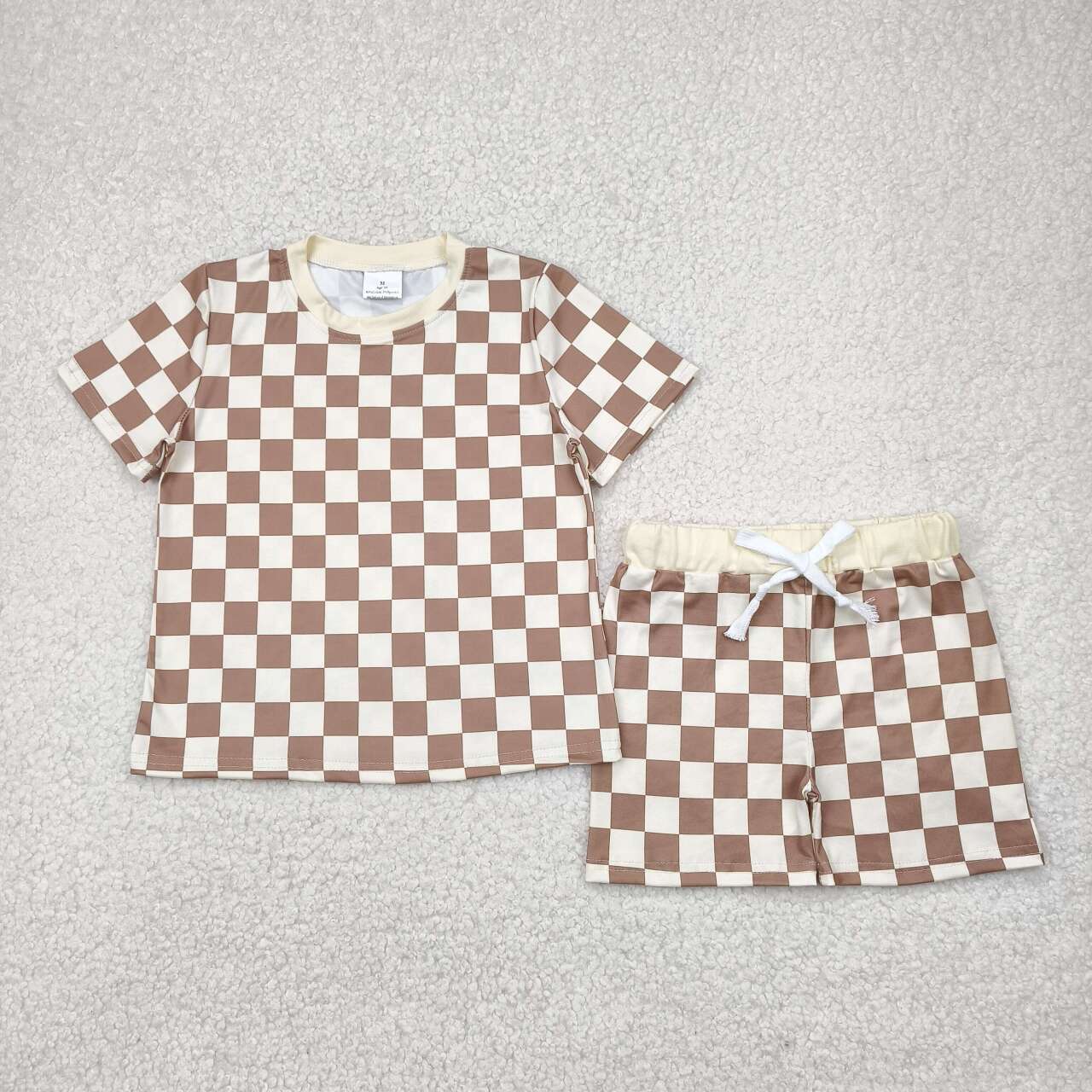 plaid Pants boy Set