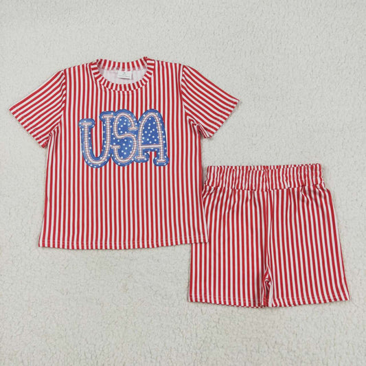 4th of july Red Stripe set