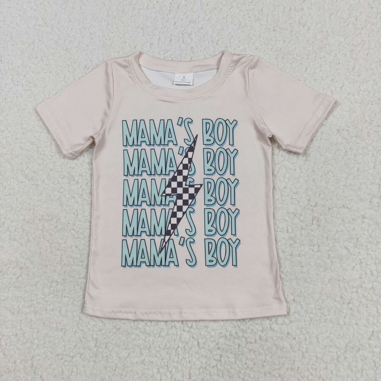 MAMA'S BOY Camo Short Sleeve Shirt