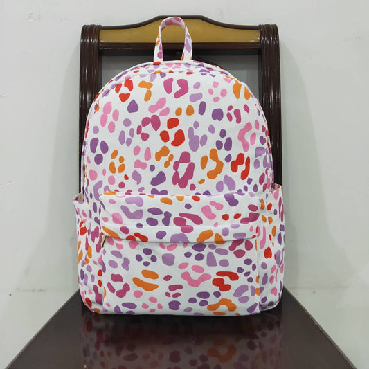 colorful leopard BACKPACK