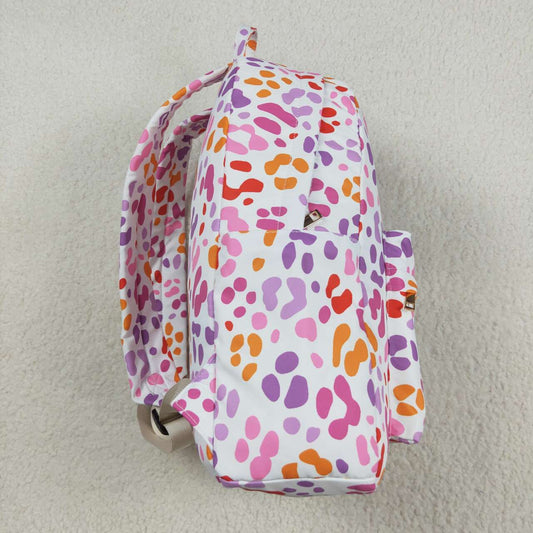colorful leopard BACKPACK