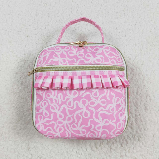 Pink Bow Lunch zipper Box BA0310