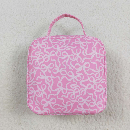 Pink Bow Lunch zipper Box BA0310