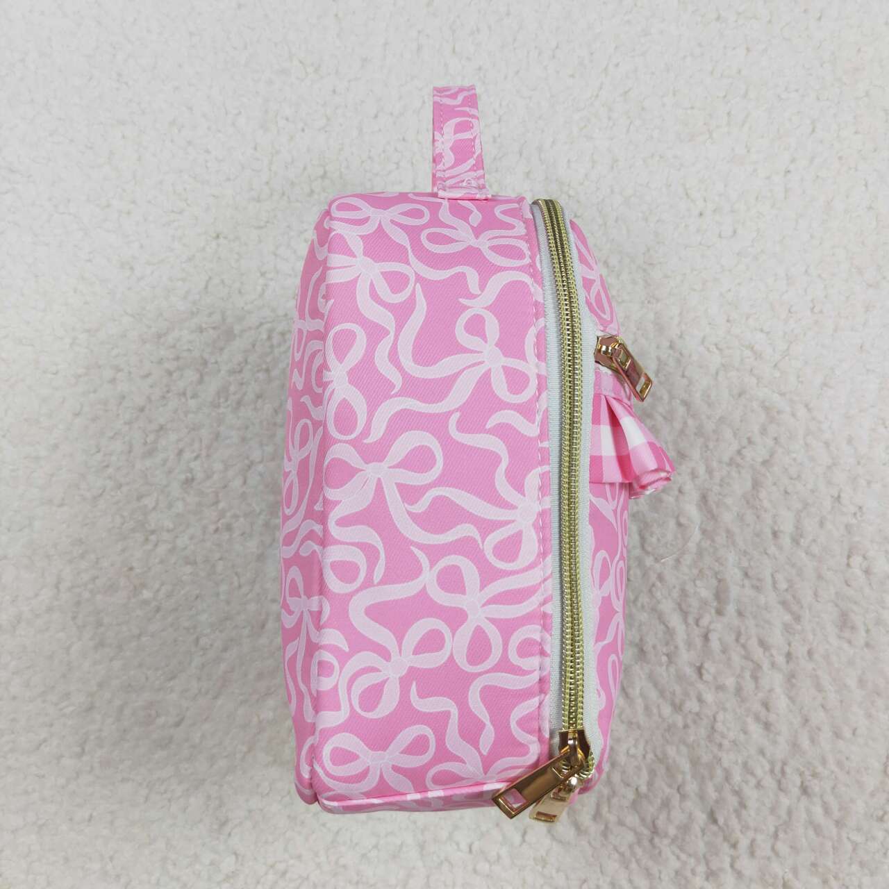 Pink Bow Lunch zipper Box BA0310