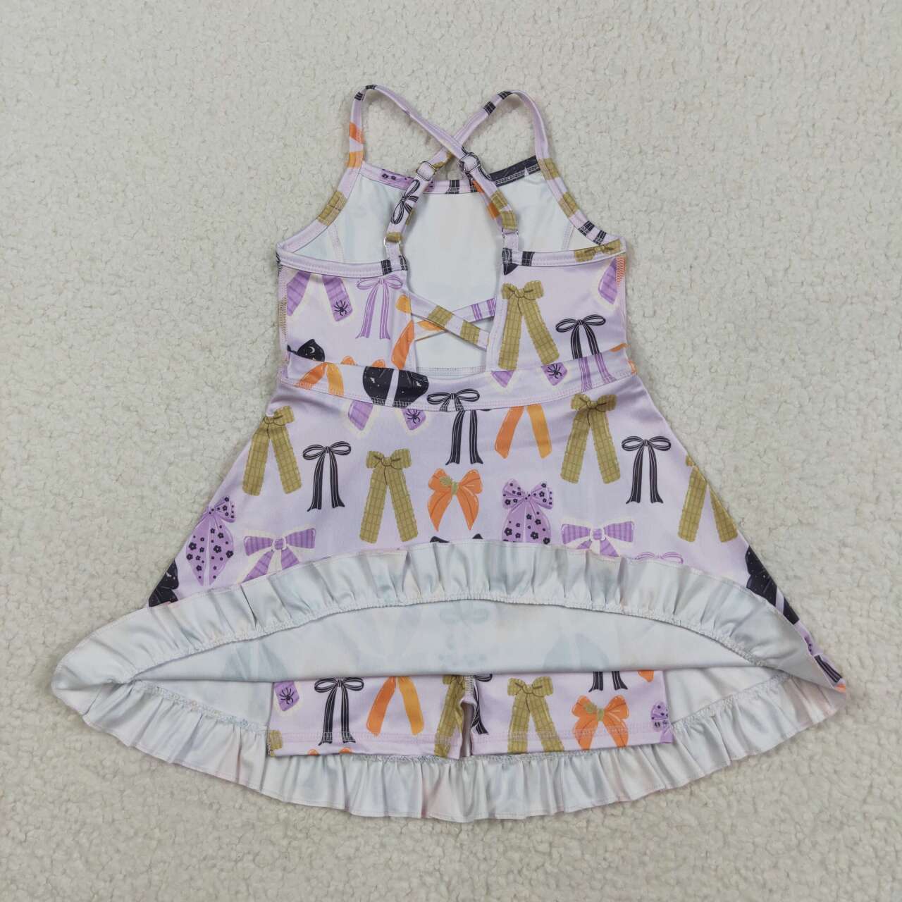 Halloween Athletic Bow Girls dresse GSD2737