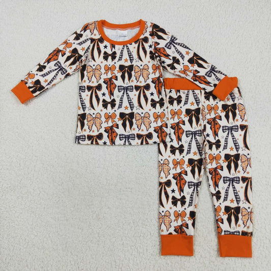 Halloween bow Girls Pajamas GLP2573