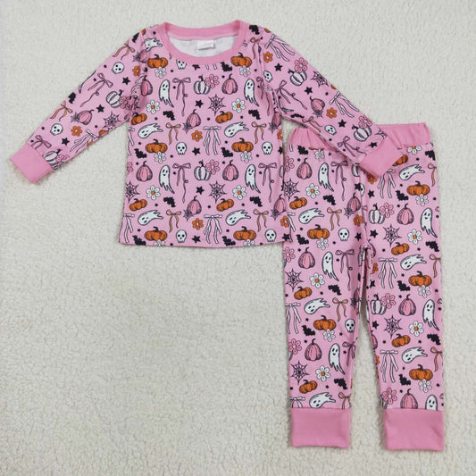Halloween Pumpkin long sleeves Pajamas GLP2567