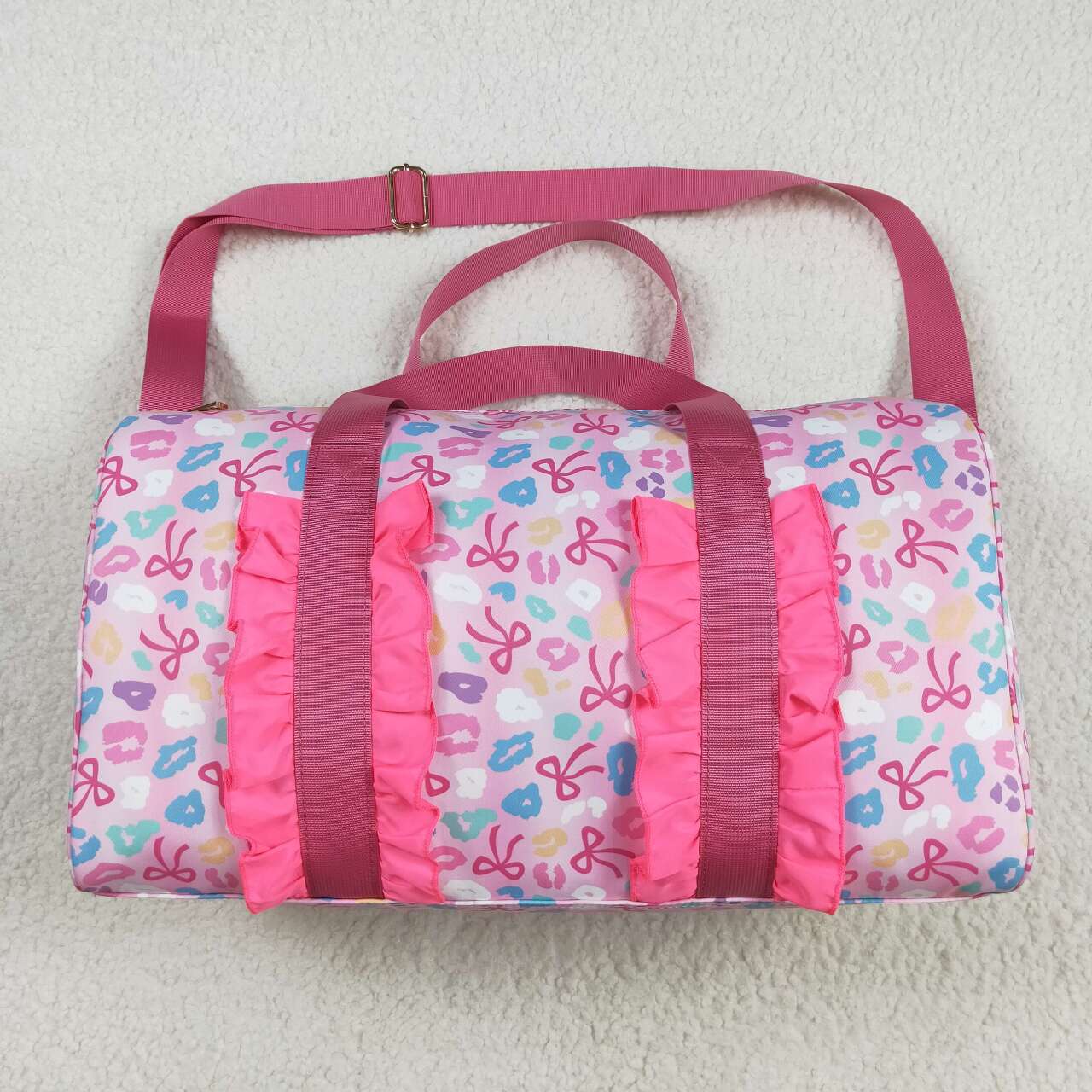 colorful Pink DUFFLE BACK BA320