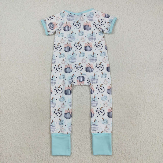 Halloween pumpkin long sleeves Baby Romper SR3109