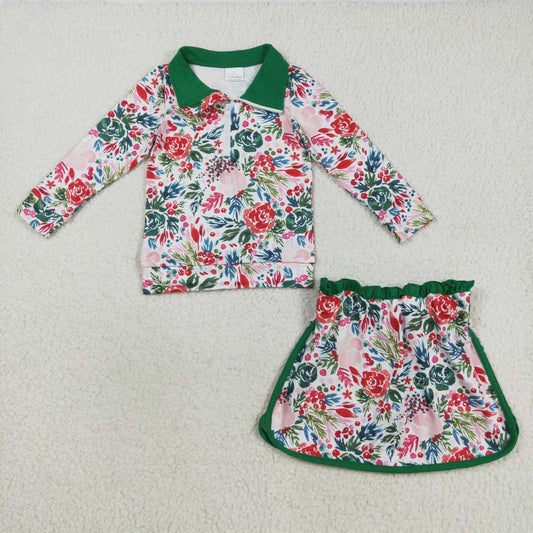 Pink flowers Girls Set GLD1075
