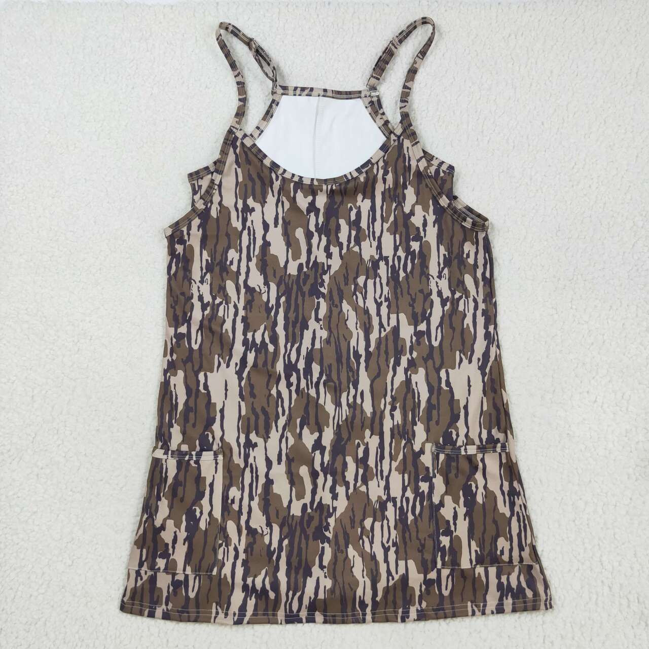 women Bottomland camo athletic dress GSD2744