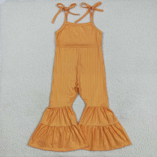 Orange tier Girls Jumpsuit SR3162