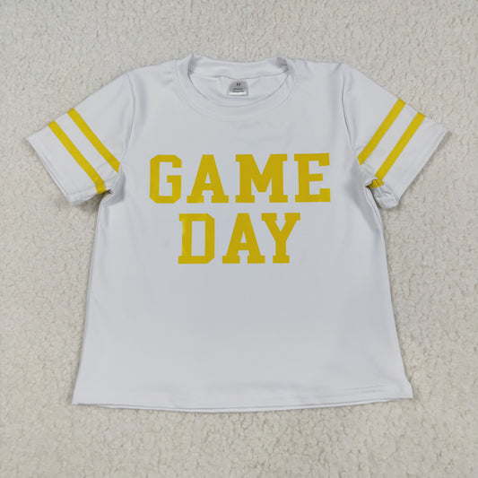 bright gold game day Active Short Girls Shirt GT1115