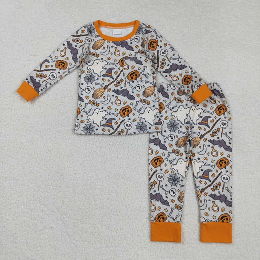 Halloween Pumpkin long sleeve Pajamas BLP1147