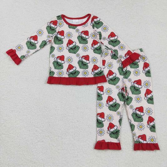 Christmas Red Cartoon long sleeve Pajamas GLP2635