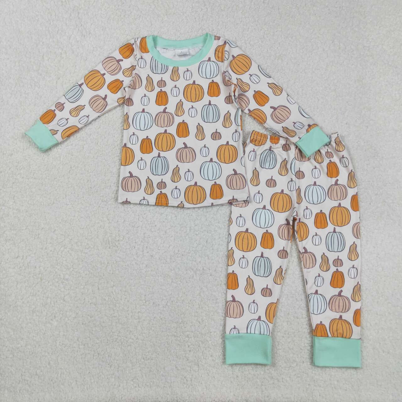 Pumpkin long sleeve Pajamas BLP1222