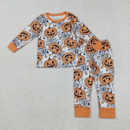 Halloween Pumpkin long sleeve Pajamas BLP1210