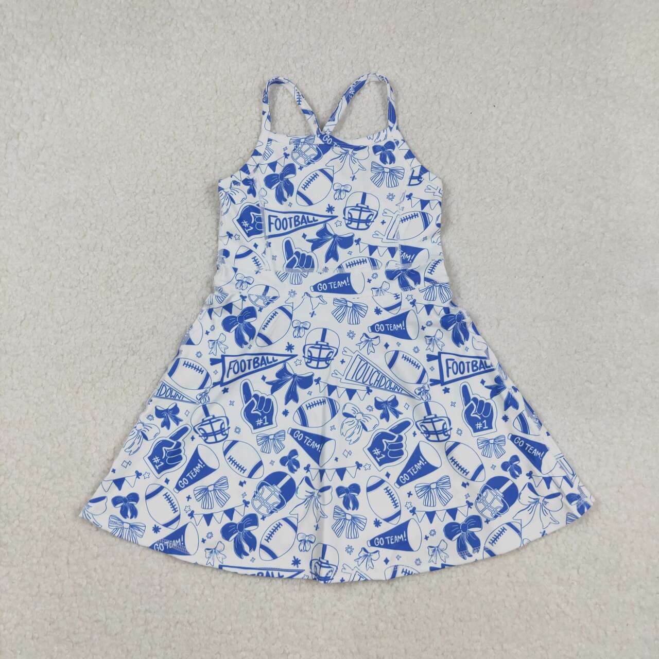 Football Athletic Bow Girls dresse GSD2778