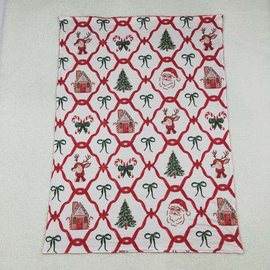 Christmas Deer Tree kids Blanket BL0219