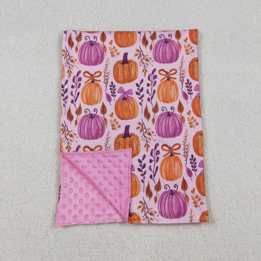 pumpkin floral kids Blanket BL0216