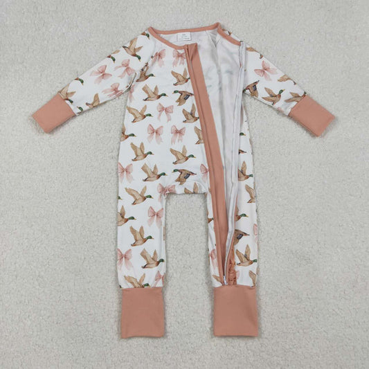 Duck Zipper Baby Romper LR2545