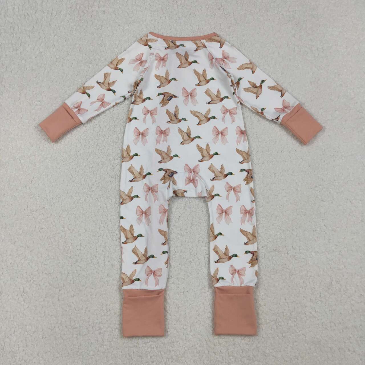 Duck Zipper Baby Romper LR2545