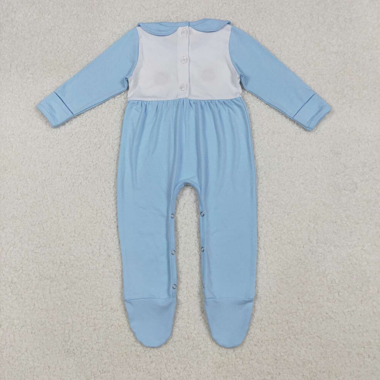 Thanksgiving embroidered turkey Baby Romper LR2562