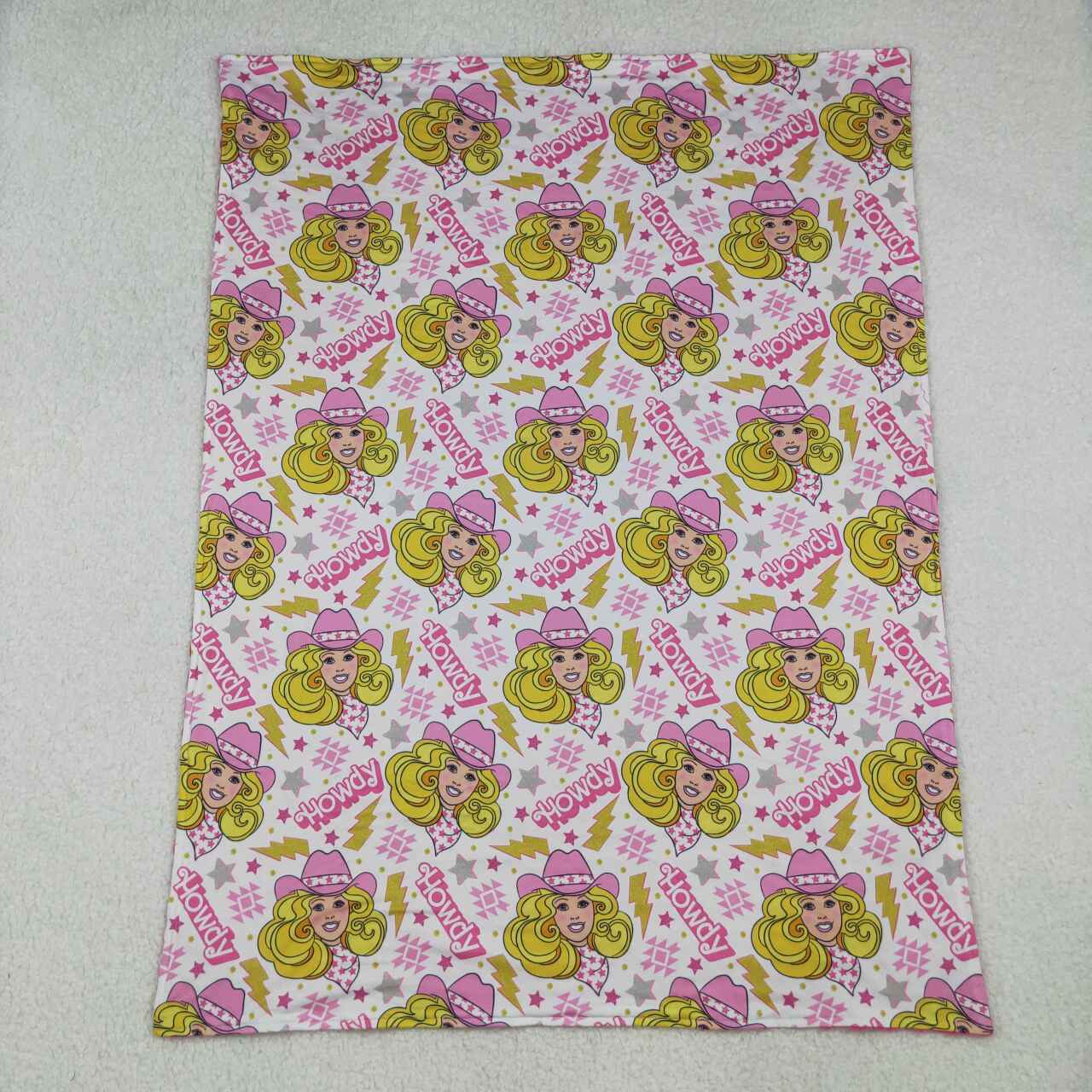 western pink Cartoon kids Blanket BL0067