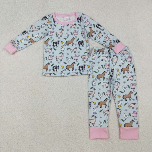 farm animals Kids pajamas GLP2564