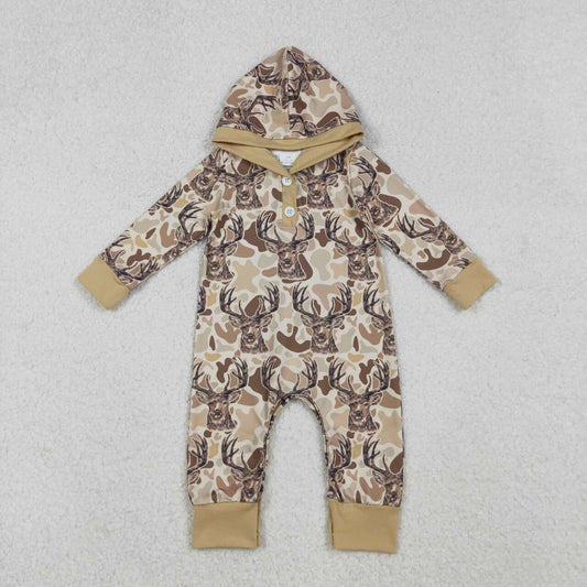 deer hunting long sleeve Baby Romper LR2593