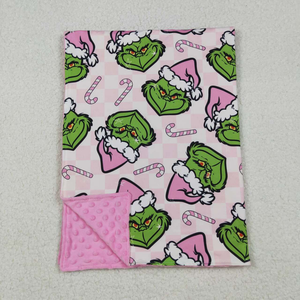 Christmas pink cartoon kids Blanket BL0225