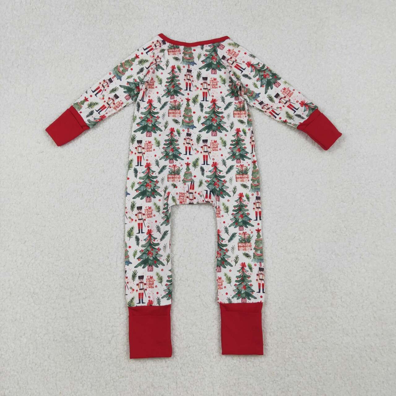 Christmas tree long sleeve Baby Romper LR2507