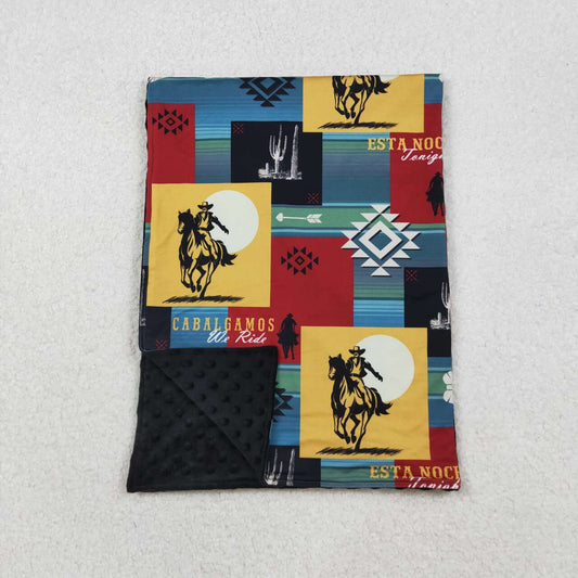 western Cow kids Blanket BL0078