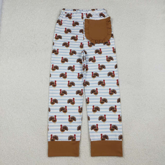 Adult Thanksgiving turkey Pants for women PO516