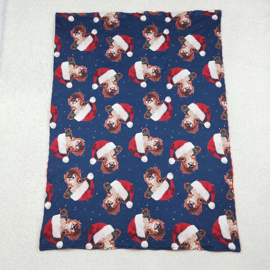 Christmas Cow kids Blanket BL0088