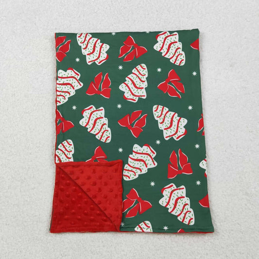 Christmas green cake kids Blanket BL0172