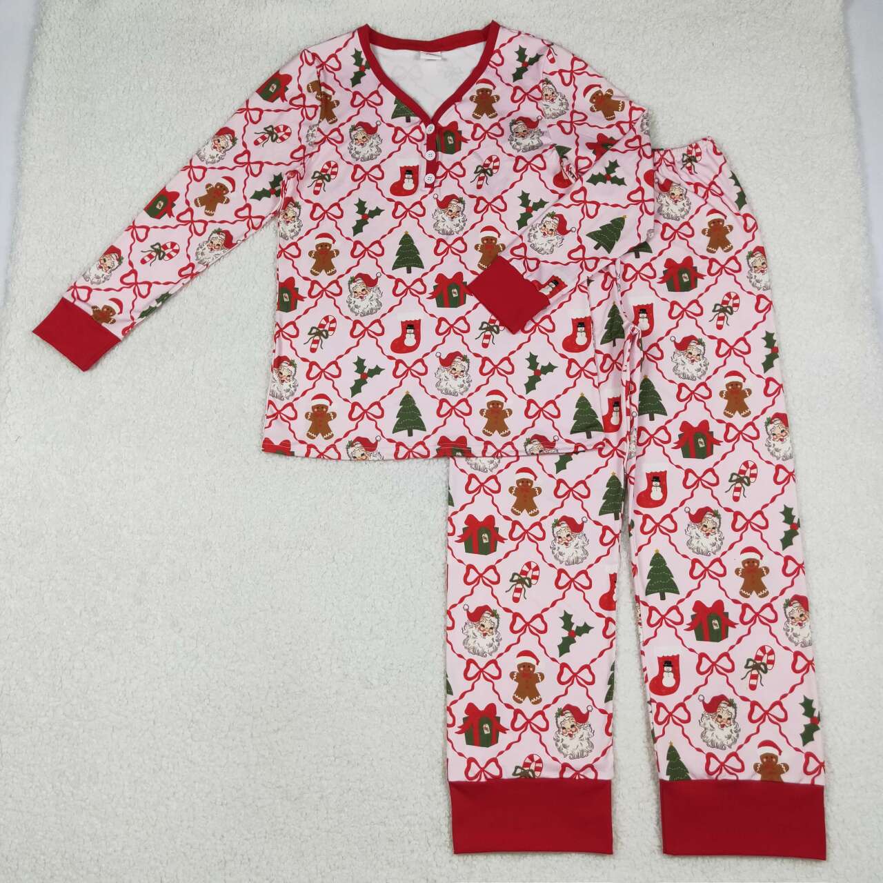Christmas red santa Pajamas GLP2815
