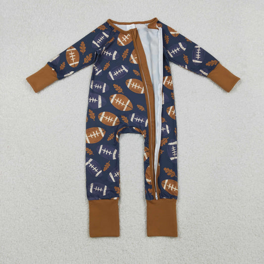 Baseball long sleeve Baby Romper lR2543