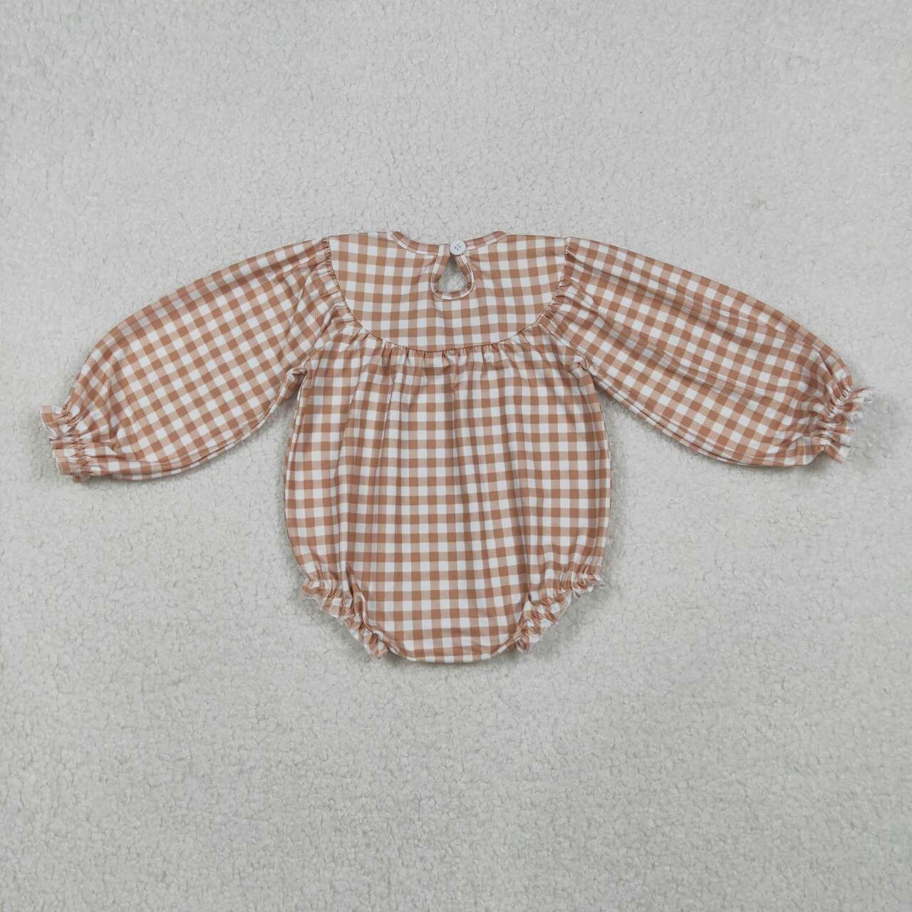 Thanksgiving Smock turkey baby romper LR2205