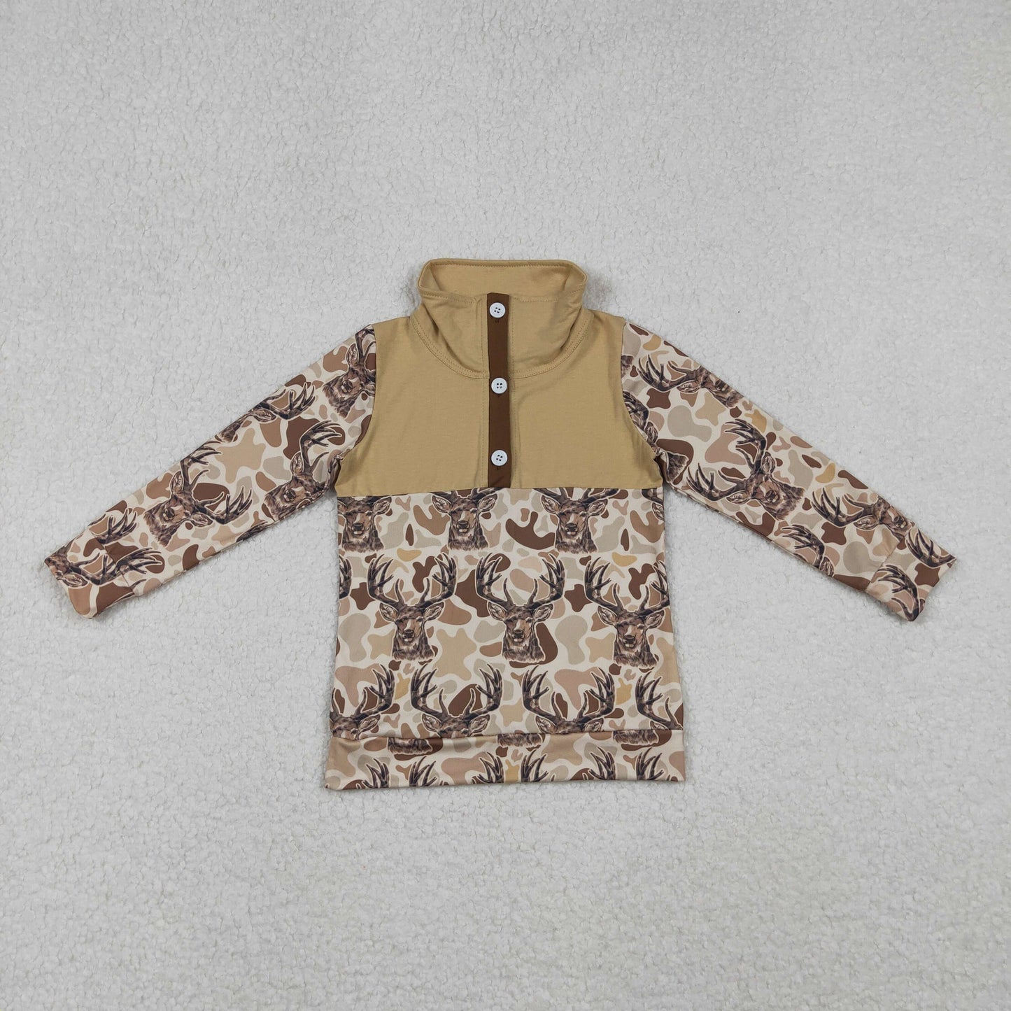 Camo Deer Long Sleeve Shirt BT1338