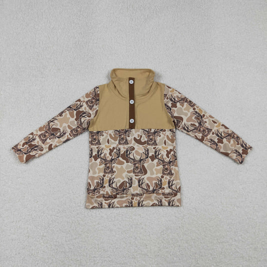 Camo Deer Long Sleeve Shirt BT1338