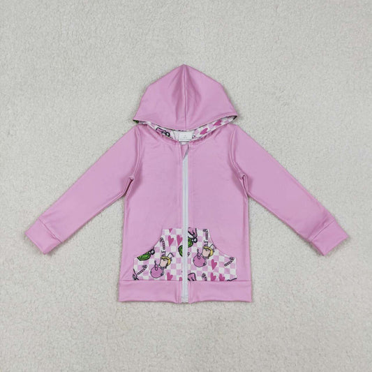 Christmas pink cartoon Long Sleeve hoodies GT1142