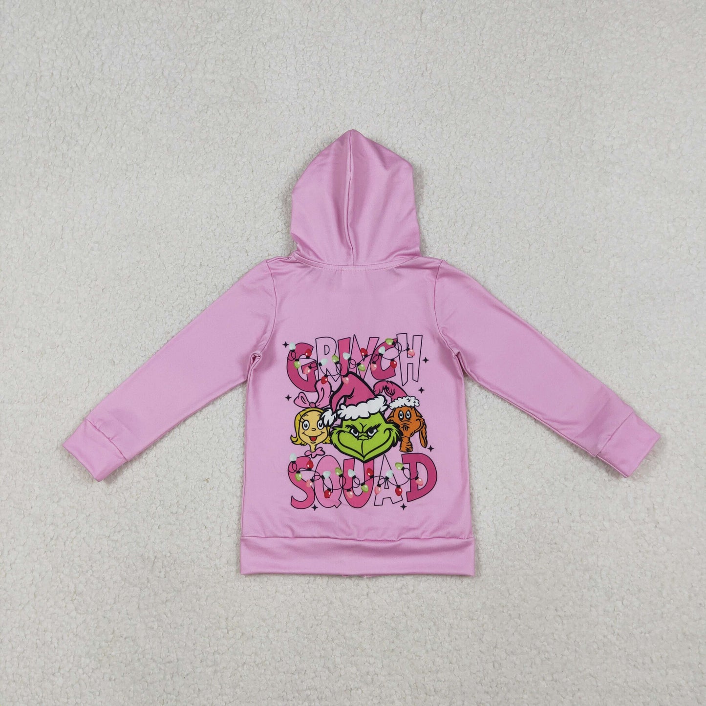 Christmas pink cartoon Long Sleeve hoodies GT1142